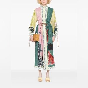 ALEMAIS Rochester printed cotton shirt dress